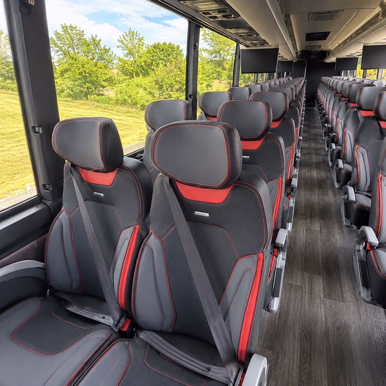charter buses for youth group retreats to camp crystal and beyond