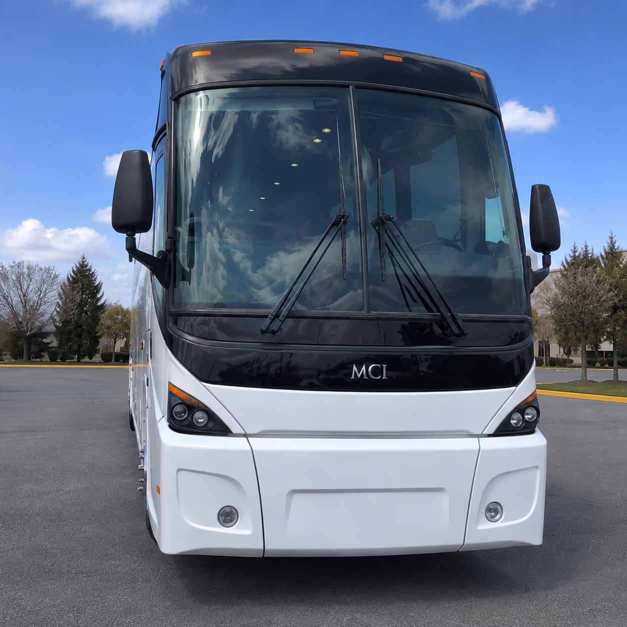 gainesville charter bus rental exterior