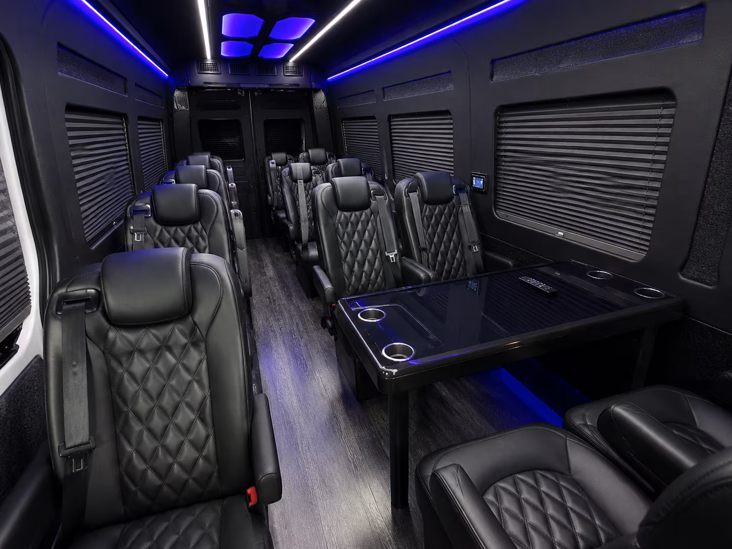 gainesville corporate event transportation onboard seating