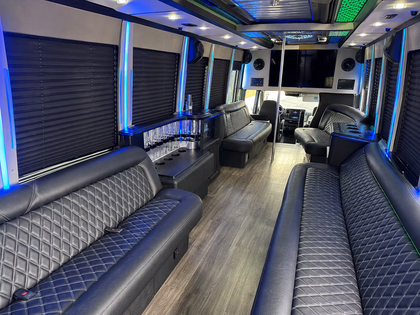 gainesville holiday party bus rental