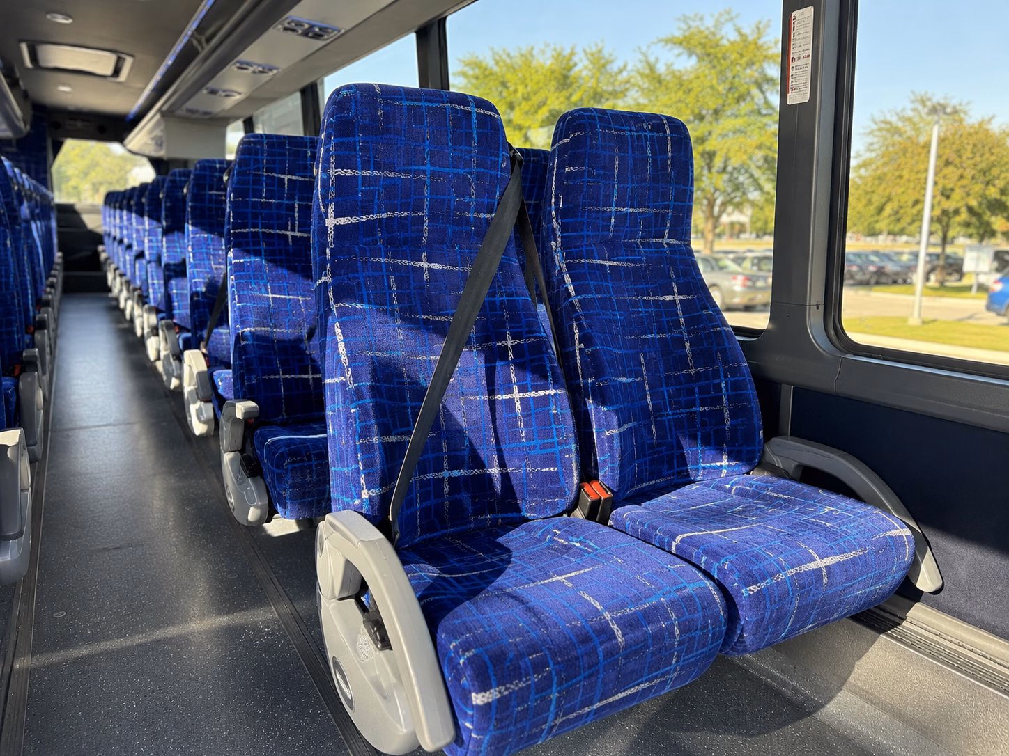 gainesville religious group transportation onboard seating