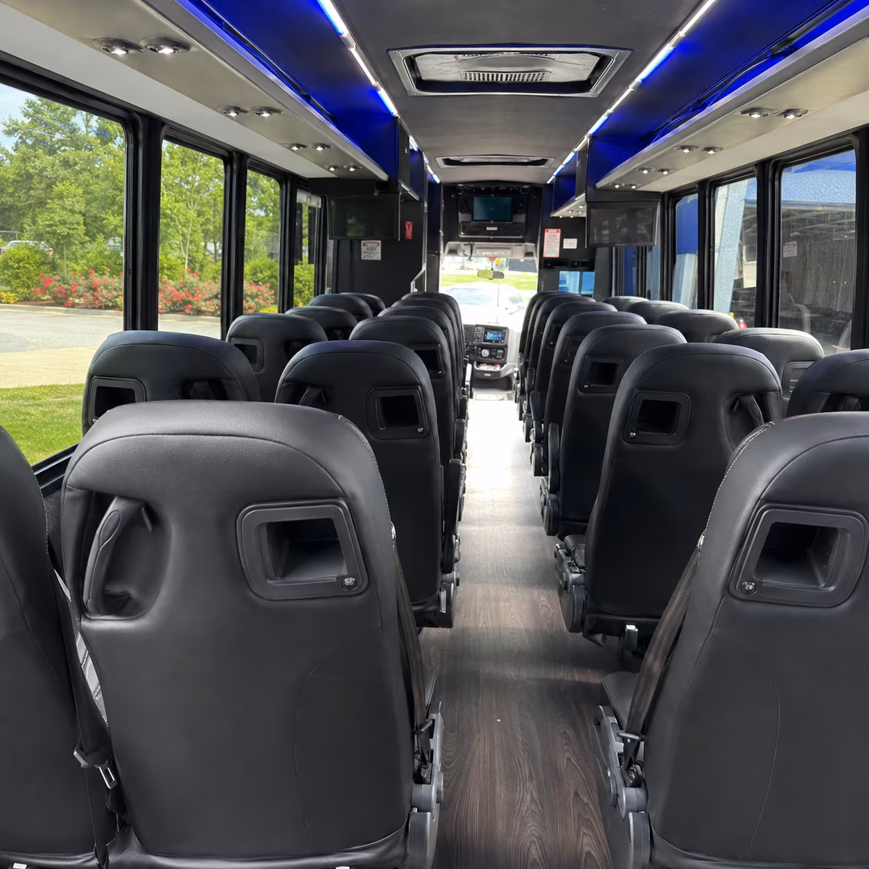minibuses for cade museum and downtown gainesville school trips